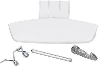 Produktbild von easyPART passend für 10104553 BLUPARTS - KOMPATIBEL Türgriff Set wie Whirlpool C00116576 BLUPARTS für Waschmaschine