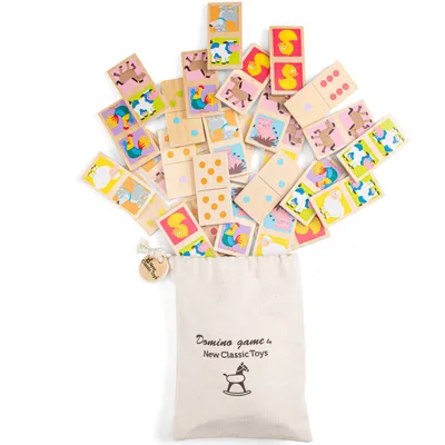 Image de New Classic Toys Domino spel - dieren