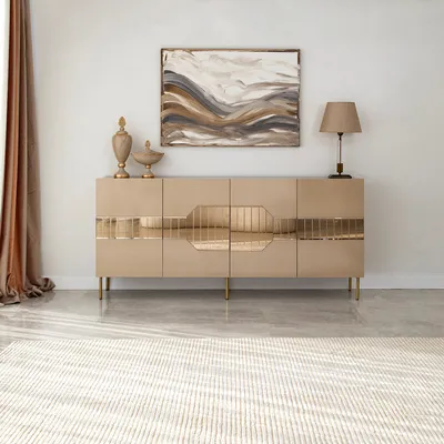 Produktbild von Skye Decor, Milan - Bronze, Gold, Konsole, Bronze, 180 x 40 x 80 cm