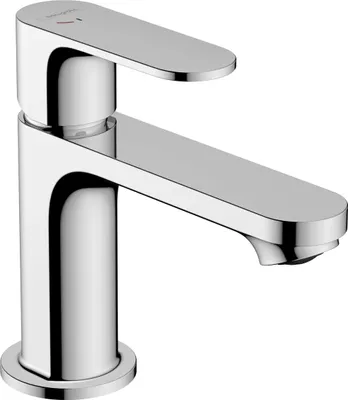 Immagine prodotto di hansgrohe Rebris S Mitigeur monocommandé pour lavabo 80 CoolStart avec vidage, saillie 121 mm, 72513000, 72513000