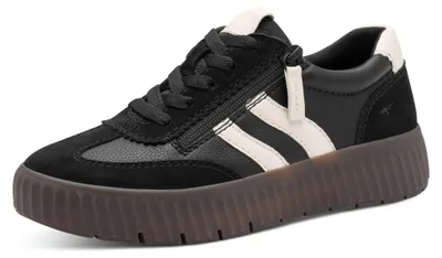 Produktbild von Tamaris Comfort Damen Sneaker Low mit Reißverschluss & Plateausohle 8-83729-45, Größe:37 EU, Farbe:Schwarz