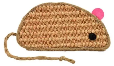 Productafbeelding van Katenspeelgoed - NAYECO Muis - 11,5 cm - Bruin