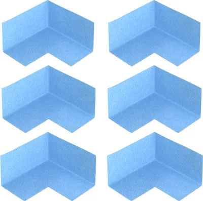 Produktbild von Isolbau Innenecke P3 Blau - 6 Stück - Wasserdichtes Eck-Dichtband für Sanitär, Dusche, Bad, Fliesen, Balkon Eckabdichtung Dichtecke Abdichtung für Innen- & Außenbereich