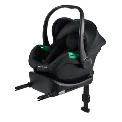 Obrázek produktu pro Kinderkraft MINK PRO 2 i-Size dětská autosedačka, autosedačka 40-87 cm, R129, se základnou ISOFIX MINK FX 2, SPS+, H-GUARD+, EASY GROW, černá