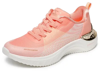 Zdjęcie produktu dla Skechers Damskie buty sportowe Snoop Ace Cyber Walker, kolor pomarańczowy, materiał: siatka / materiał termoplastyczny, rozmiar 40 EU