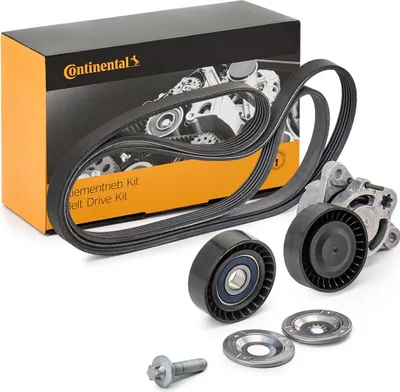 Image de Continental ContiTech 5PK1960K1 Kit de courroie trapézoïdale à nervures pour Mercedes-Benz C/E/V/GLC