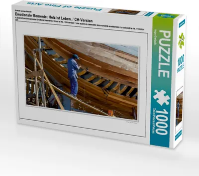Produktbild von Calvendo Ein Motiv aus dem Kalender Emotionale Momente: Holz ist Leben. / CH-Version 1000 Teile Puzzle quer 640x480mm, Gerlach Ingo; 7311584