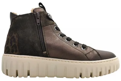 Imagen del producto de Waldläufer H-Livia: Botas de cordones para mujer, color marrón, estilo casual
