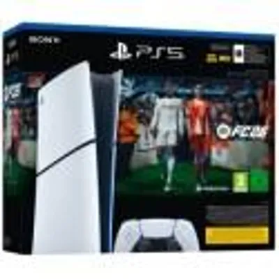 Obrázok produktu pre Sony PlayStation 5 Digital + EA Sports FC 26 Bundle, PlayStation 5, Čierna, Biela, 16000 MB, GDDR6, AMD, AMD Ryzen Zen 2