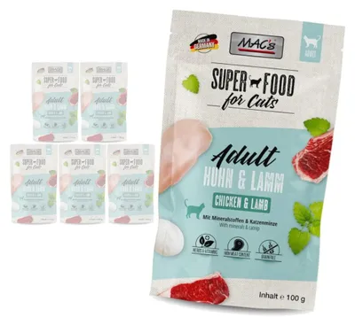 Zdjęcie produktu dla MAC's Cat Mokra Karma Dla Kota Kurczak Jagnięcina 6x100g