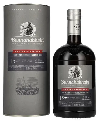 Produktbild von Bunnahabhain 15 Years AN CUAN GARBH No. 1 The Westering Home Collection Release 2026 51,6% Vol. 0,7l in Geschenkbox
