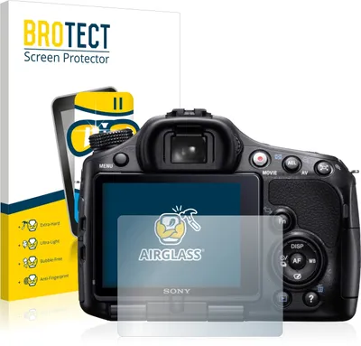 Produktbild von BROTECT Schutzglas für Sony Alpha 65V (SLT-A65V) Schutzfolie Panzer Folie Glas Display Schutz klar