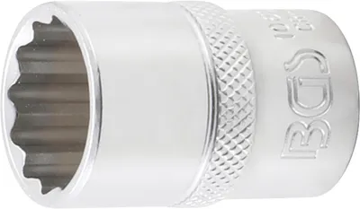 Produktbild von BGS 10639 Steckschlüssel-Einsatz 12-kant, 12,5 (1/2), 19 mm