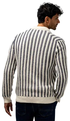 Produktbild von Gestreifter creme navy Pullover State of Art regular fit