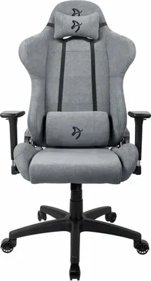Produktbild von Arozzi TORRETTA SOFT FABRIC Gaming-Stuhl, aschgrau