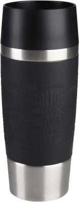 Image de Mug isotherme noir pour les déplacements