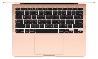 Produktbild von Apple MacBook Air (2020) Gold Touch ID True Tone / M1 / 8 GB / 256 GB / 7 Core Grafik / MGND3D/A, Farbe:Gold