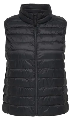 Immagine prodotto di Gilet imbottito da donna CARMAKOMA, modello Damen Cartahia Lw, colore nero, taglia L