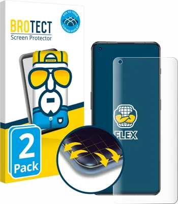 Produktbild von 2x BROTECT Fullscreen Schutzfolie für OnePlus 11 Displayschutz Folie Fullcover Klar Transparent