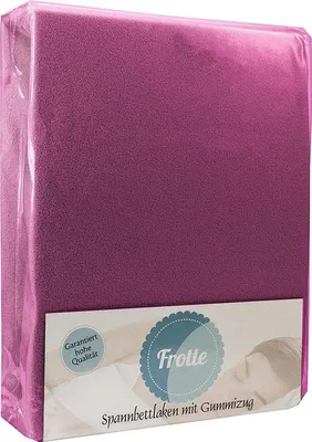 Zdjęcie produktu dla Unyqoos® Frotteowa pościel z gumką, 220x200 cm – 80% bawełna/20% poliester, 180 g/m², z gumką wszytą po obwodzie, dostępna w wielu kolorach, dla dzieci i dorosłych