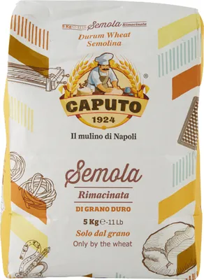 Produktbild von Semola Rimacinata 5kg Mehl - Caputo