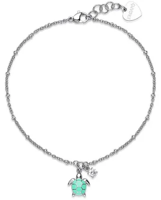 Produktbild von Fußkettchen Sagapò Silber Kollektion Joyful - frau