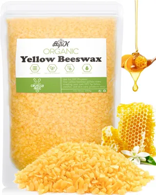 Bio-Bienenwachspastillen 2,3 kg für Kerzen & Kosmetik
