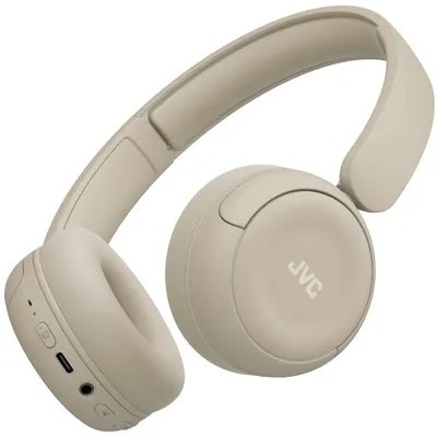 Produktbild von JVC HA-S59W, Verkabelt & Kabellos, 20 - 20000 Hz, Musik/Alltag, 148 g, Kopfhörer, Beige