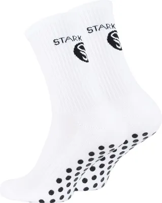 Produktbild von Stark Soul® Rutschfeste Sportsocken - Fußball Socken mit Anti-Rutsch-Sohle  – Weiss – Gr.: 39-42