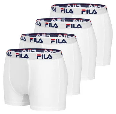 Obrázek produktu pro Pánské boxerky, bavlněné, spodní prádlo, balení 4 kusů, bílé, velikost XL