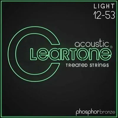 Produktbild von Cleartone Acoustic Phosphor Bronze Light Saiten 12-53 (7412)