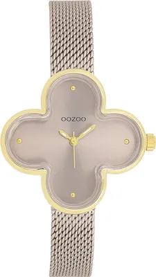 Produktbild von Oozoo Armbanduhr taupe braun Metall Timepieces Damen Analog-Quarzuhr UOC11528