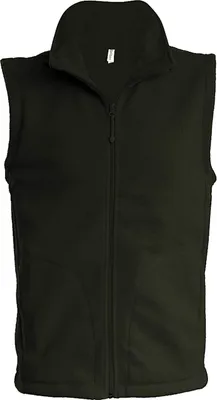 Produktbild von Kariban Herren Fleece Jacke Weste Bodywarmer Übergangsjacke, Größe:2XL, Farbe:green olive