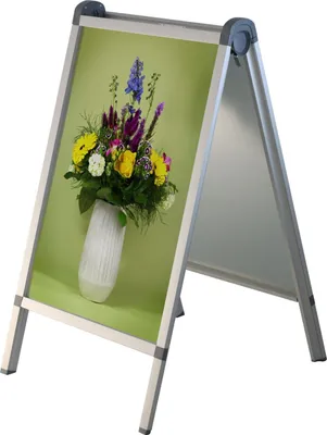 Produktbild von Kundenstopper Premium Alu Klapprahm A1