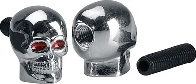 Produktbild von POLO Schraube Totenkopf M6 Verchromt für Motorrad, 1 Stück