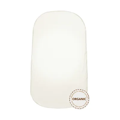 Image de Babybjörn® Drap-housse Pour Berceau Harmony Blanc Organique