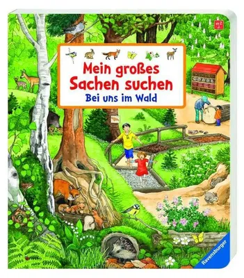 Zdjęcie produktu dla Mein großes Sachen suchen: Bei uns im Wald
