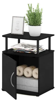 Obrázok produktu pre Furinno JAYA, odkladací stolík, čierna farba