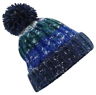 Immagine prodotto di Cappello con pompon da donna Beechfield LT749 (taglia unica) (blu alpino)