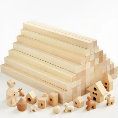 Zdjęcie produktu dla Solidchoice - 100 sztuk drewnianych patyczków, wymiar 25 x 1 cm, idealnych do projektów rękodzielniczych