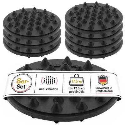 Zdjęcie produktu dla OEHLBACH D1C55838, 8 szt., Czarny, 6 cm