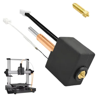 Hotend für Kobra 3 & V2, 0,4 mm Messingdüse, Bimetall-Heatbreak