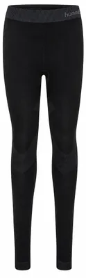 Produktbild von hummel Sportleggings Körperbetont Logomuster Nahtlos Design Größe: 140-152