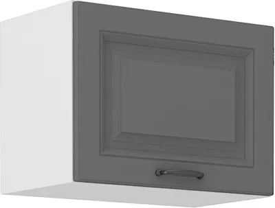 Immagine prodotto di Armadietto per cappa aspirante SOPHIA - larghezza 50 cm, grigio / bianco