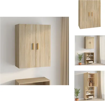 Obrázok produktu pre vidaXL Nástenná skrinka Sonoma dub 69,5x34x90 cm - Príborníky