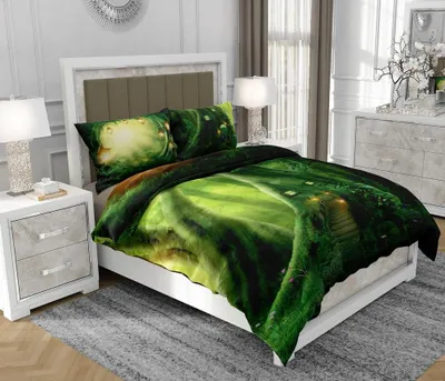 Obrázok produktu pre Obliečky 200x220 cm + 2x70x80 cm, 3-dielna súprava, 100% bavlna (bavlnený satén), zips, viacfarebná - SOVIO | So.0312