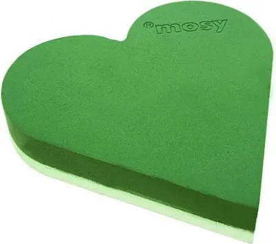 Produktbild von Steckschaum-Herz, klein, 29 cm, geschlossen, Steckmasse, Herzen, Grab-Gestecke