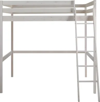 Produktbild von Zwischengeschossbett GEDEON - 140 × 190 cm - Kiefer massiv - Weiß gekalkt