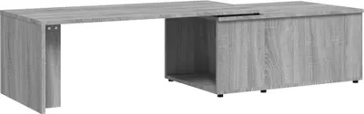 Produktbild von vidaXL Couchtisch Grau Sonoma 150x50x35 cm Holzwerkstoff