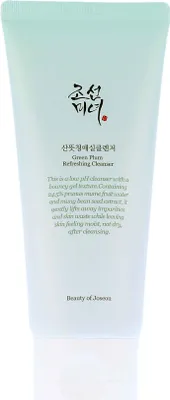 Image de BEAUTY OF JOSEON Green Plum Refreshing Cleanser Gel nettoyant pour le visage 100ml